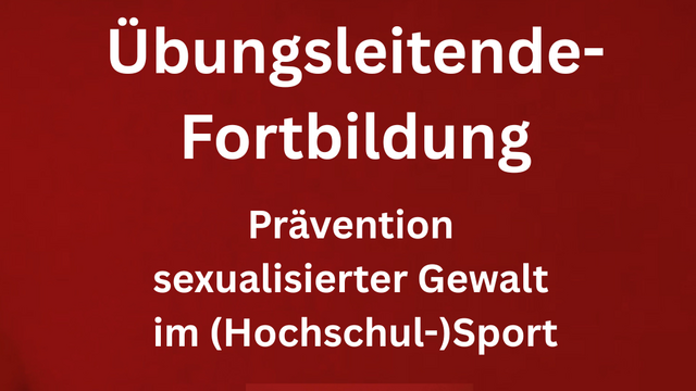 Prävention sexualisierter Gewalt im (Hochschul-)Sport