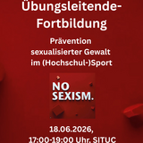 Prävention sexualisierter Gewalt im (Hochschul-)Sport