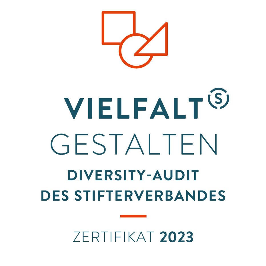 Zertifikat „Vielfalt gestalten – Diversity-Audit des Stifterverbandes 2023“